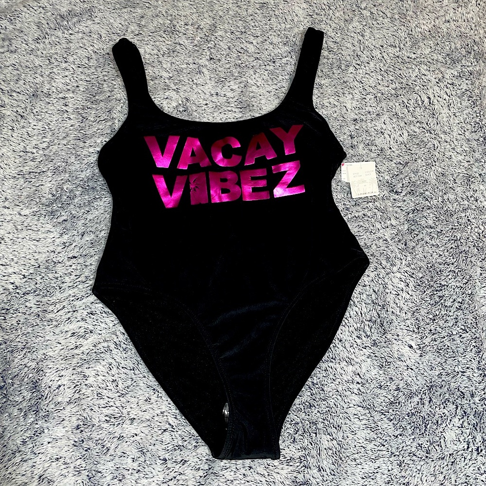 One piece bathing suit